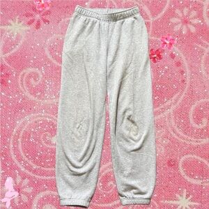American Eagle Outfitters Womens Light Gray Sweatpants
